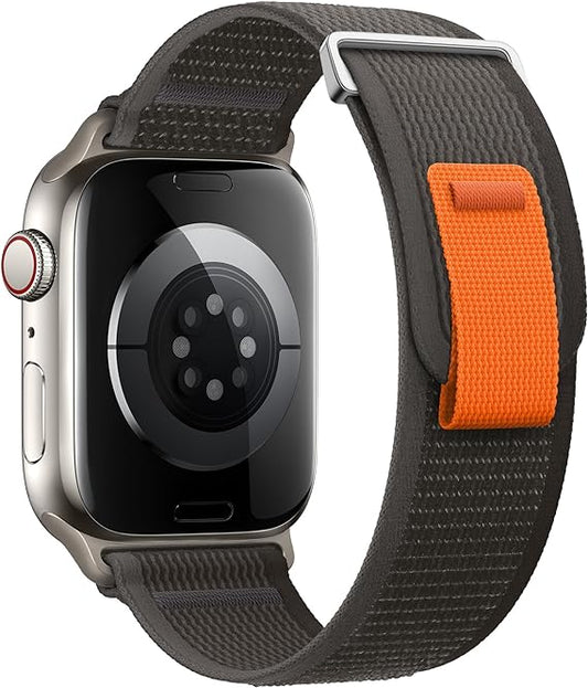 Upgraded Nylon Loop Desing Band Compatible with Apple watch series Series Ultra 2 | 9 | 8 Ultra | 8 | 7 | 6 | 5 | 4 | 3 | SE